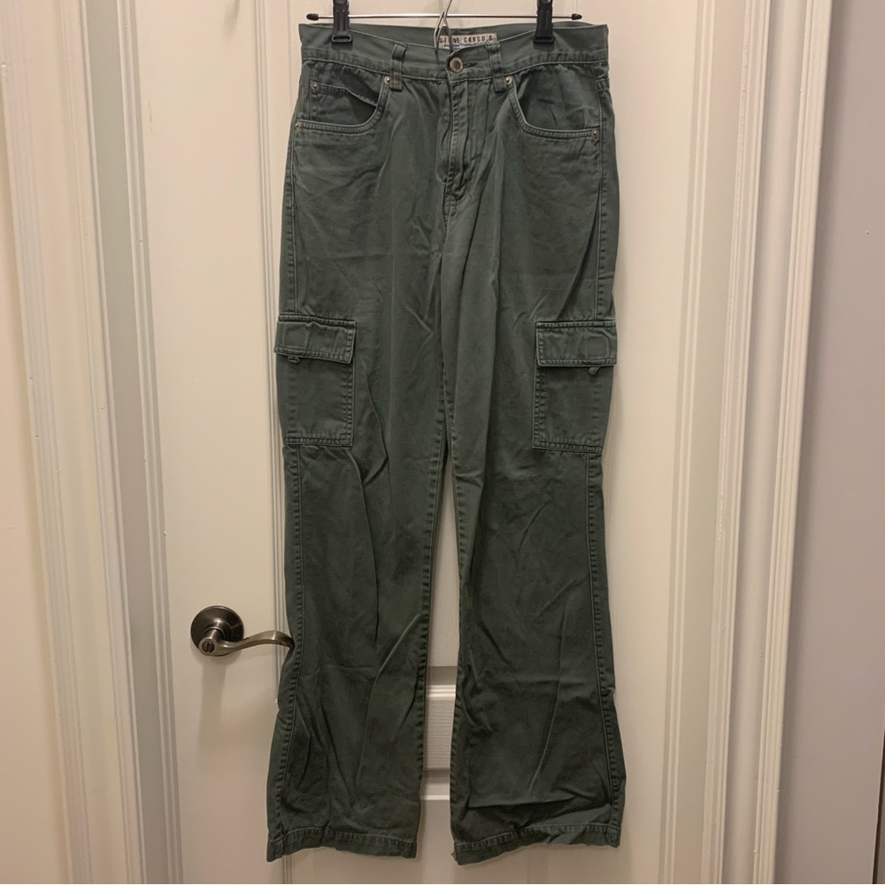 vintage flared cargo pants
